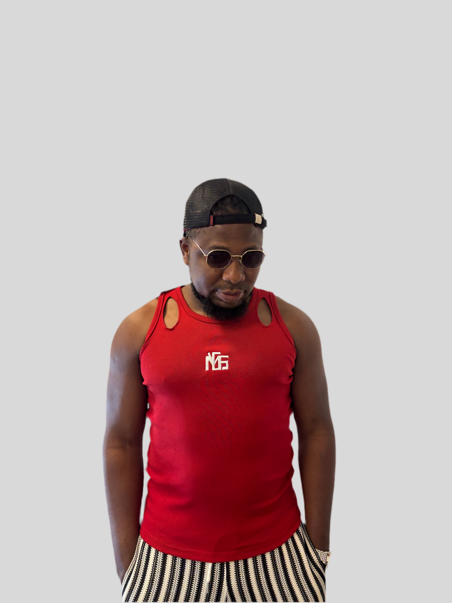 Mynes embroidered Tank Top for men
