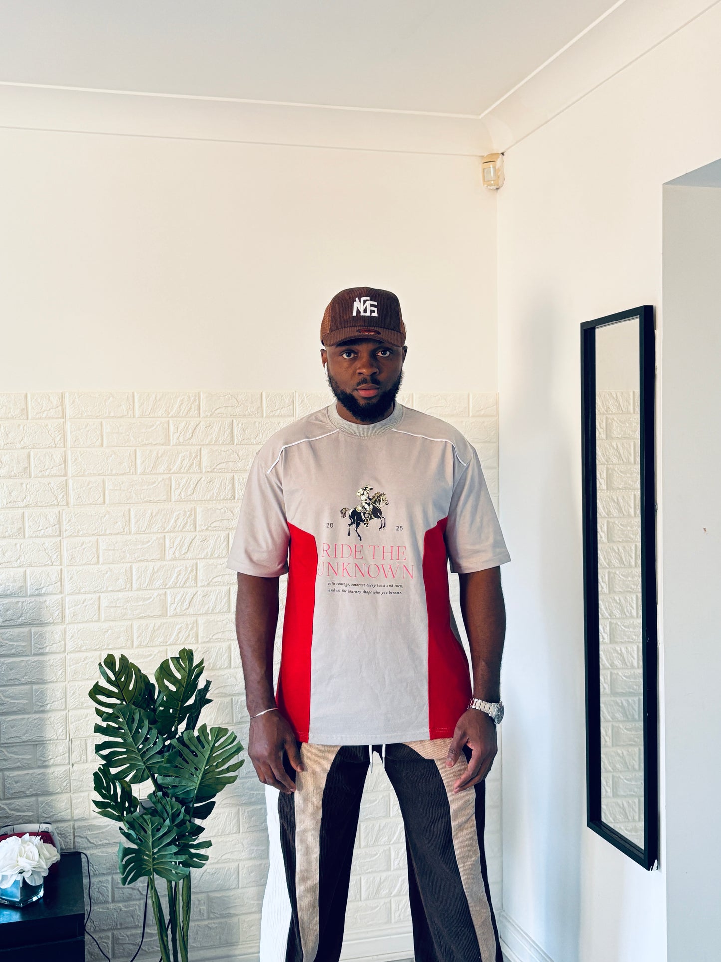 Embroidered Men’s T-shirt