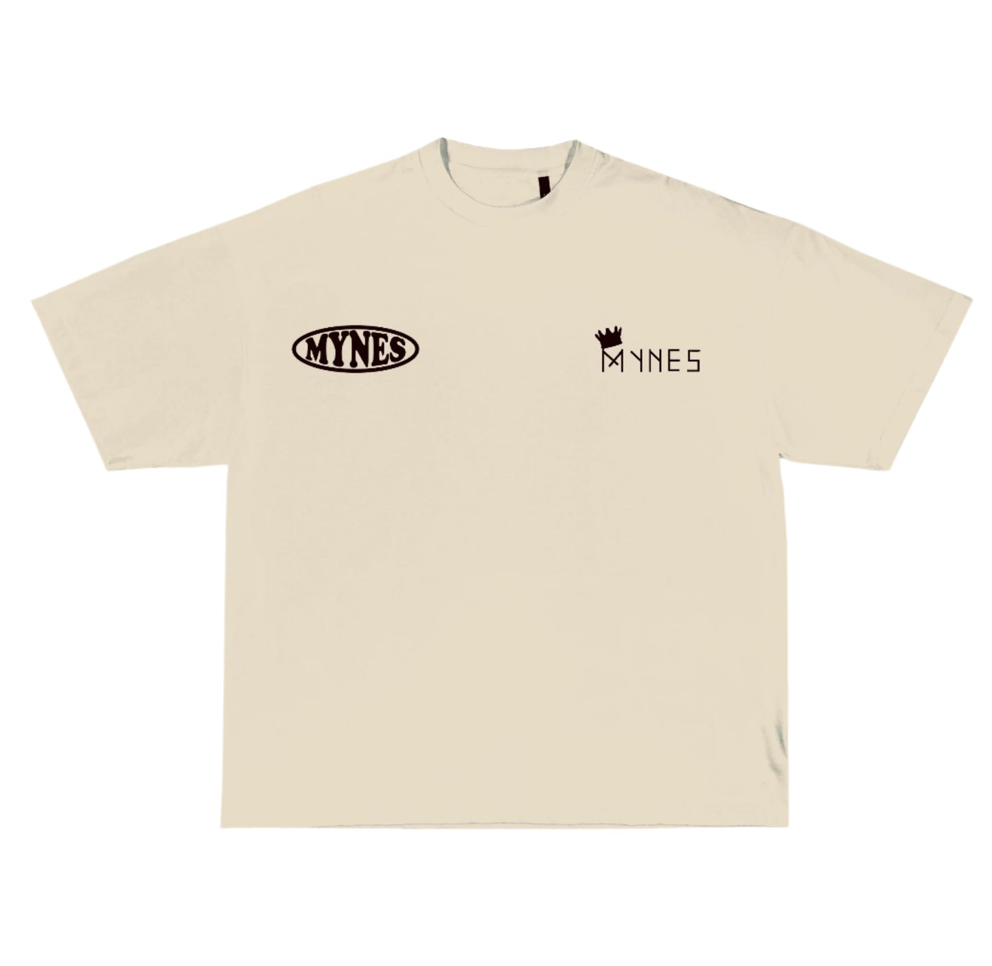 Premium fabric T-Shirt with Mynes symbol