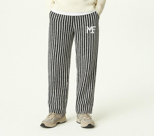 Patterned Flare Pants for Men