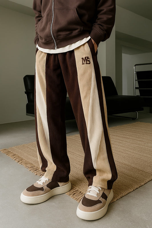 Denim loose fitting pants